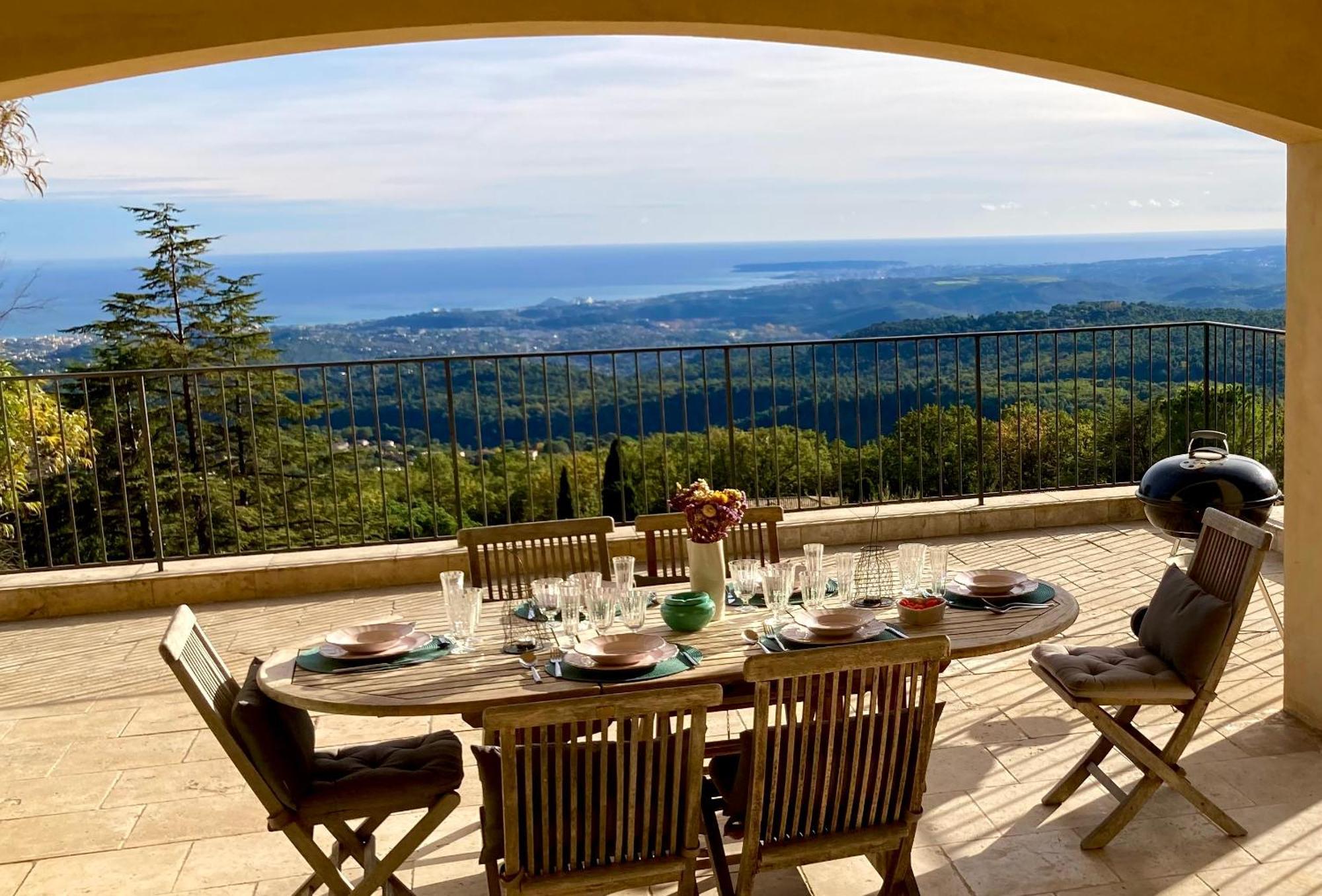 Les Mas D'Azur Appartement Vence Bagian luar foto